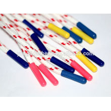 Hot selling colorful metal aglet cheap shoe lace clips with high quality